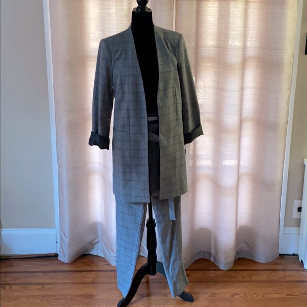 2 piece pant suit